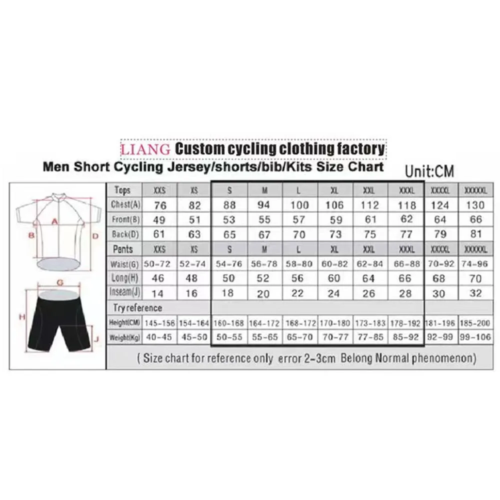 Zestaw kolarski reprezentacji  – Cycling Gear Jersey recenzja i cena